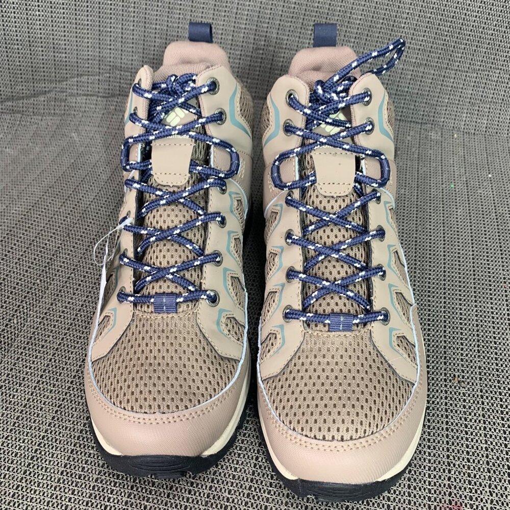 Columbia Granite Trail Womens Size 9.5W Beige Mid Waterproof Hiking Boots - Picture 2 of 8